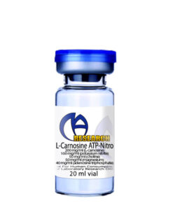 Ma Research Chems L-Carnosine ATP-Nitro 200 mg/ml (L-carnosine) 100 mg/ml (potassium nitrite) 50 mg/ml (choline) 50 mg/ml (magnesium) 40 mg/ml (adenosine triphosphate)